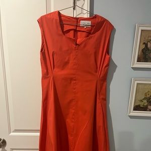 Foil Size Medium Midi Dress With Pockets